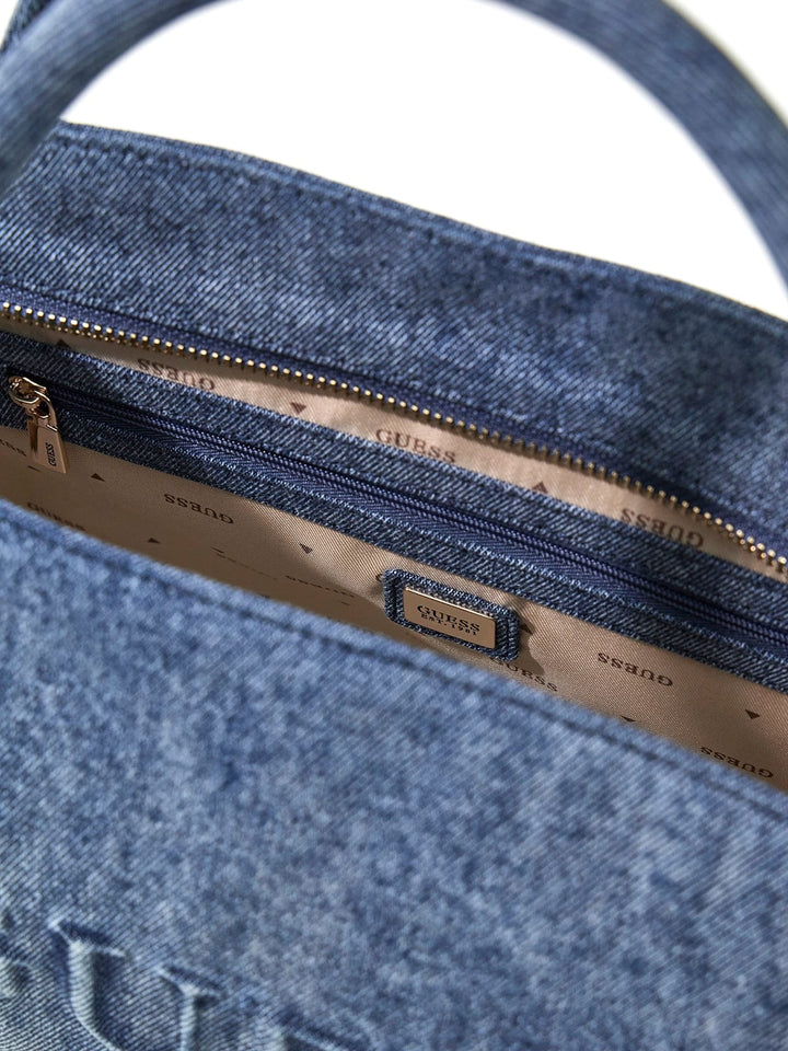 Guess torba na zakupy / Shopping Jodi torba tote Denim DG976922