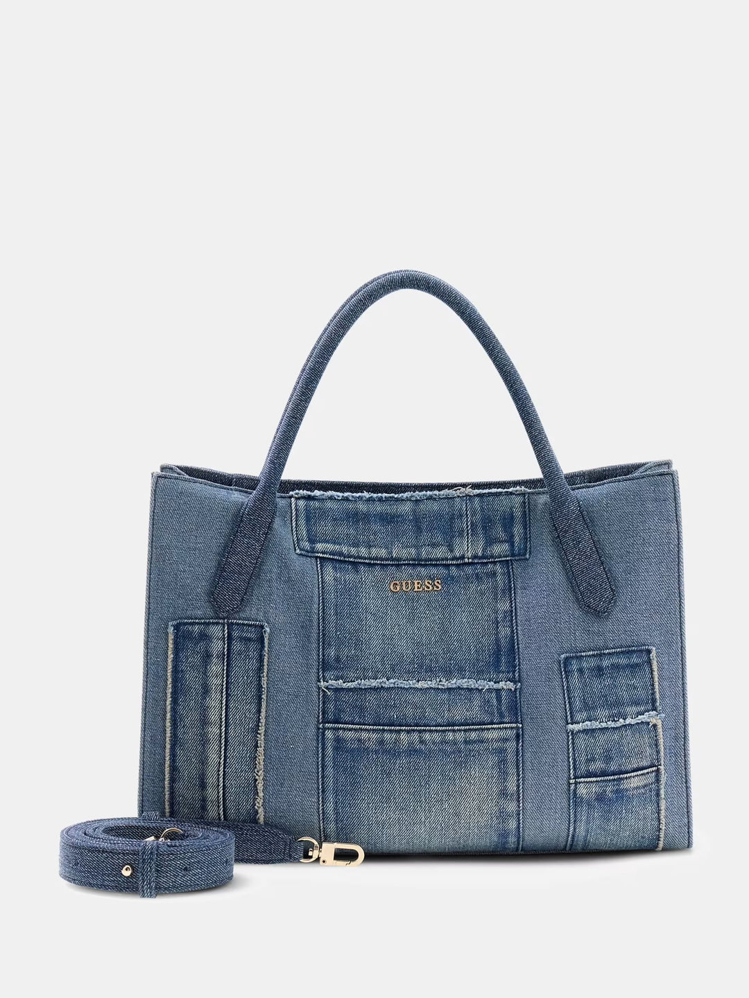 Guess Cabas / Shopping Jodi Tote Denim Multi DM976922