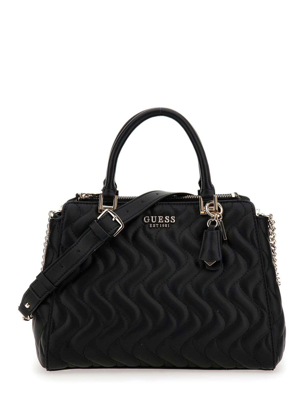 Sac Bandoulière Guess Eco mai Black EQG896906