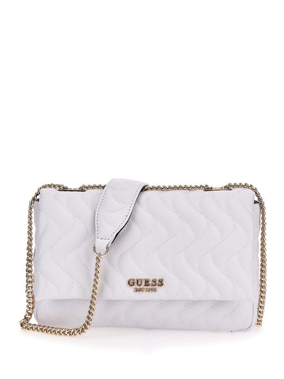 Sac Bandoulière Guess Eco mai White EQG896921