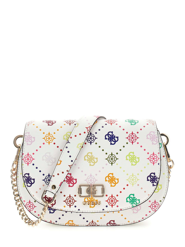 Guess Umhängetasche Emelie Logo Top Zip Multi Logo GM992820