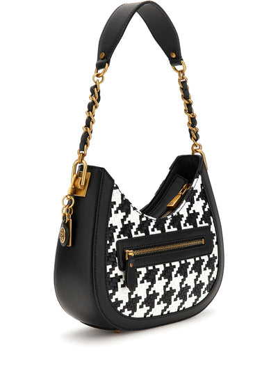 Sacs à main Guess Abey Small Black/White HT855801