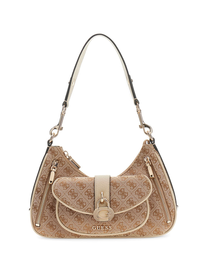 Guess Umhängetasche Jessa Girlfriend Sat Latte Logo JG836218