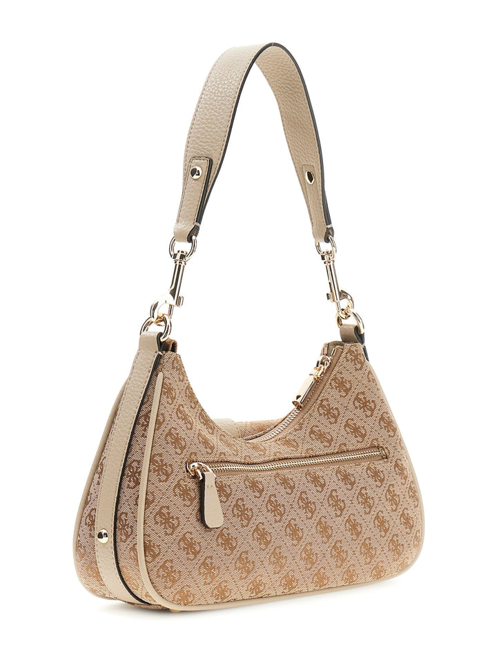 Guess Sac Bandoulière Jessa Girlfriend Sat Latte Logo JG836218
