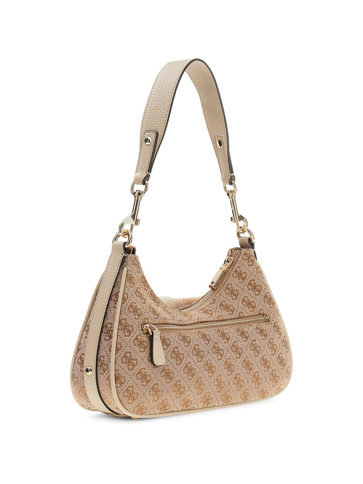 Guess Sac Bandoulière Jessa Girlfriend Sat Latte Logo JG836218