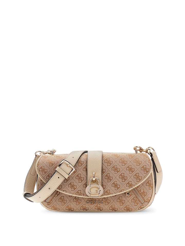 Guess Sac Bandoulière Jessa Girlfriend Sat Latte Logo JG836220