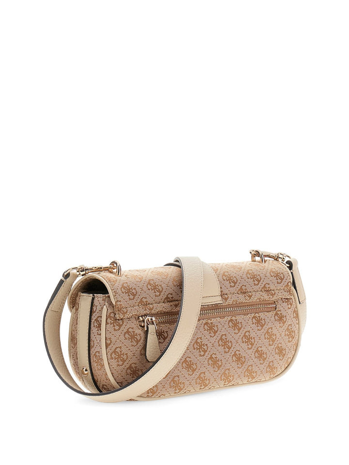 Guess Sac Bandoulière Jessa Girlfriend Sat Latte Logo JG836220