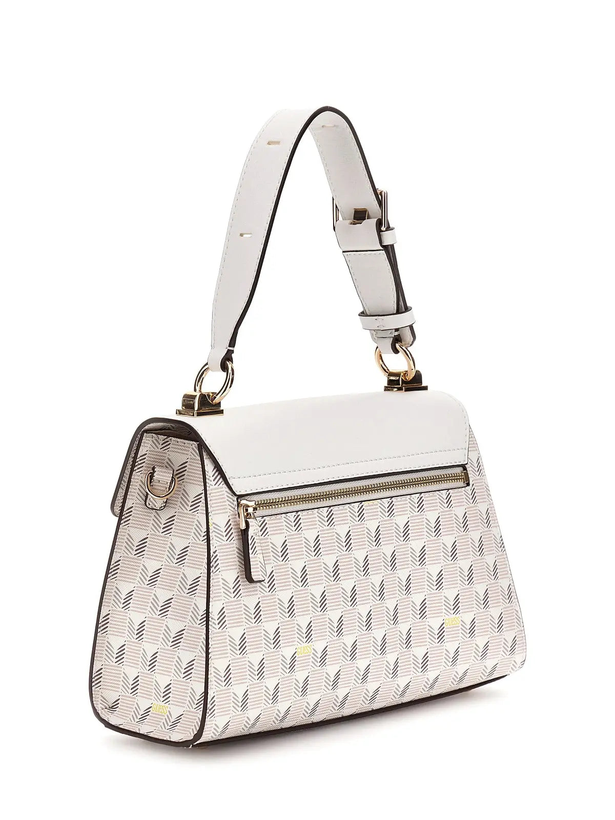 Sac Rabat Guess Hallie Top Handle Fl Stone Logo JT874020