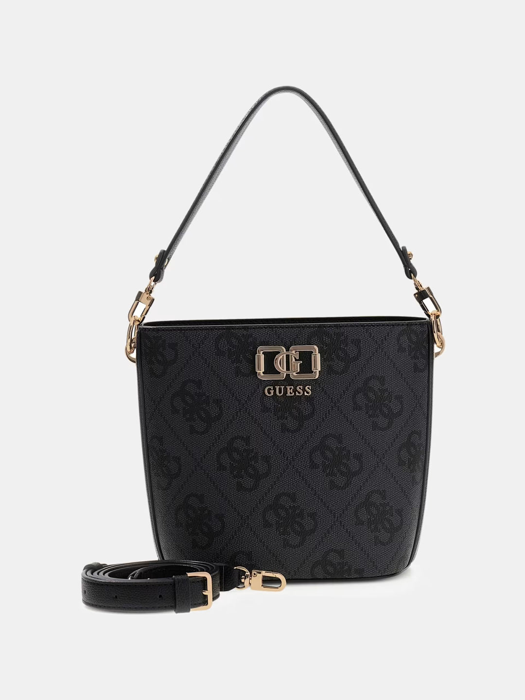 Guess Sacs à main Karnilla Logo Bucket Coal Logo OS990101