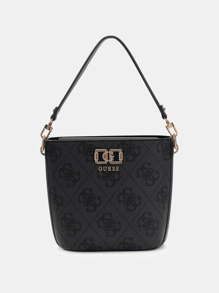 Guess Sacs à main Karnilla Logo Bucket Coal Logo OS990101