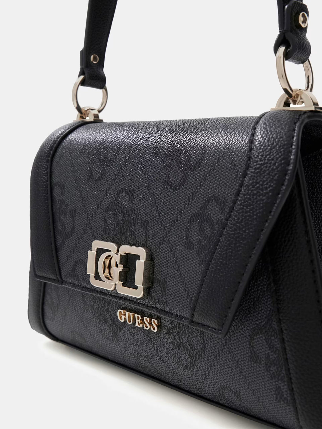 Gissa Handväskor Karnilla Logo Bucket Coal Logo OS990119