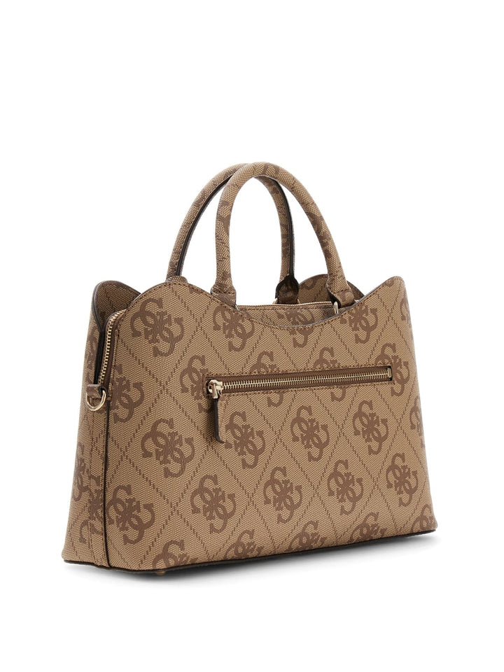 Guess Handtaschen Karnilla Logo Bucket Latte Logo OS992406