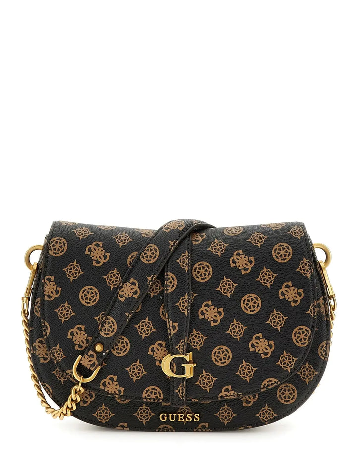 Guess Sac Bandoulière Mocha-Logo-MLO Lucky Bag™