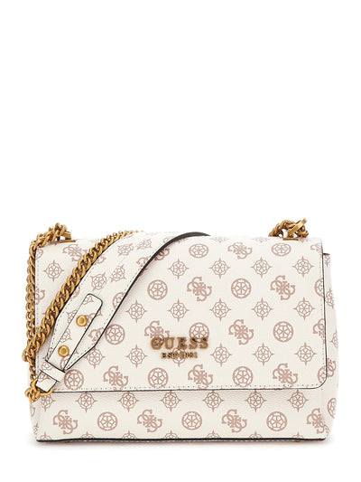Sacs à main Guess Fynna Cream Logo PB899321