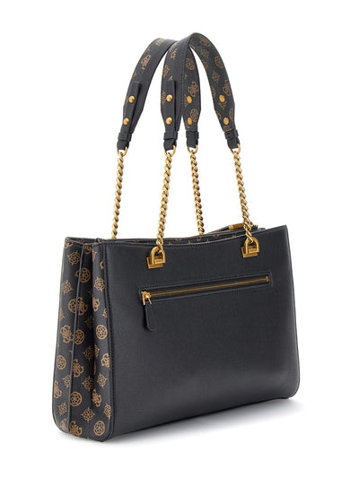 Sacs à main Guess Fynna Charcoal Logo PB899323