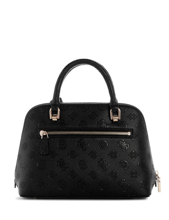 Guess Torba Na Ramię Dita Dome Satchel Black Logo PD760205