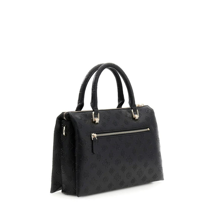 Guess Sac Bandoulière Dita Dome Satchel Black Logo PD760206