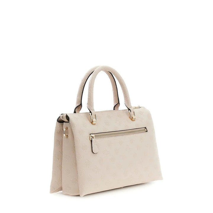 Guess Sac Bandoulière Dita Dome Satchel Light Taupe Logo PD760206