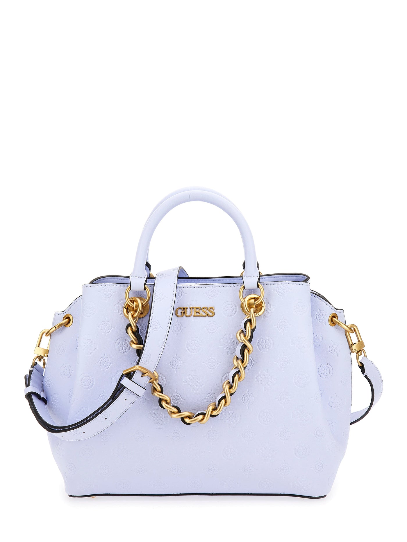 Sac Bandoulière Guess Geva Ice Blue Logo PD895906