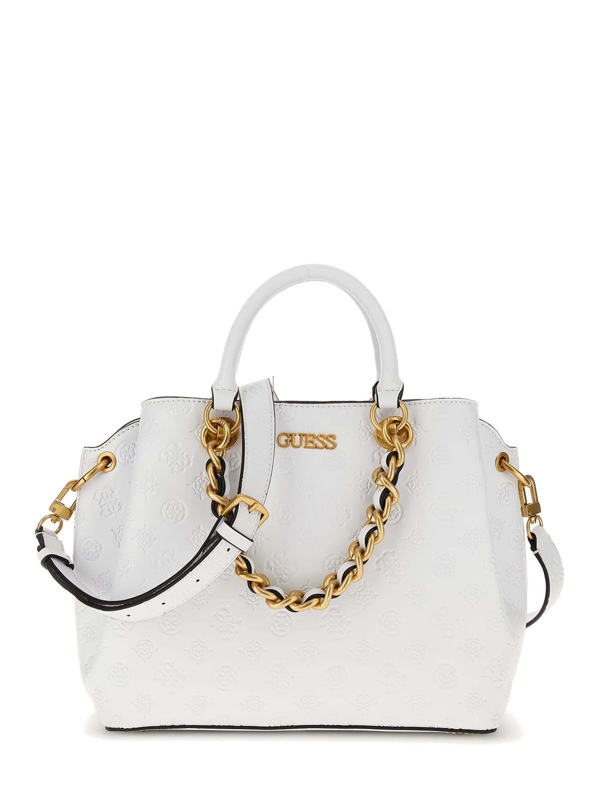 Sac Bandoulière Guess Geva White Logo PD895906