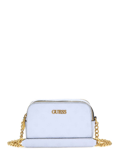 Sac Bandoulière Guess Geva Ice Blue Logo PD895914