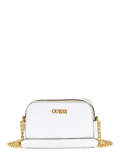Sac Bandoulière Guess Geva White Logo PD895914