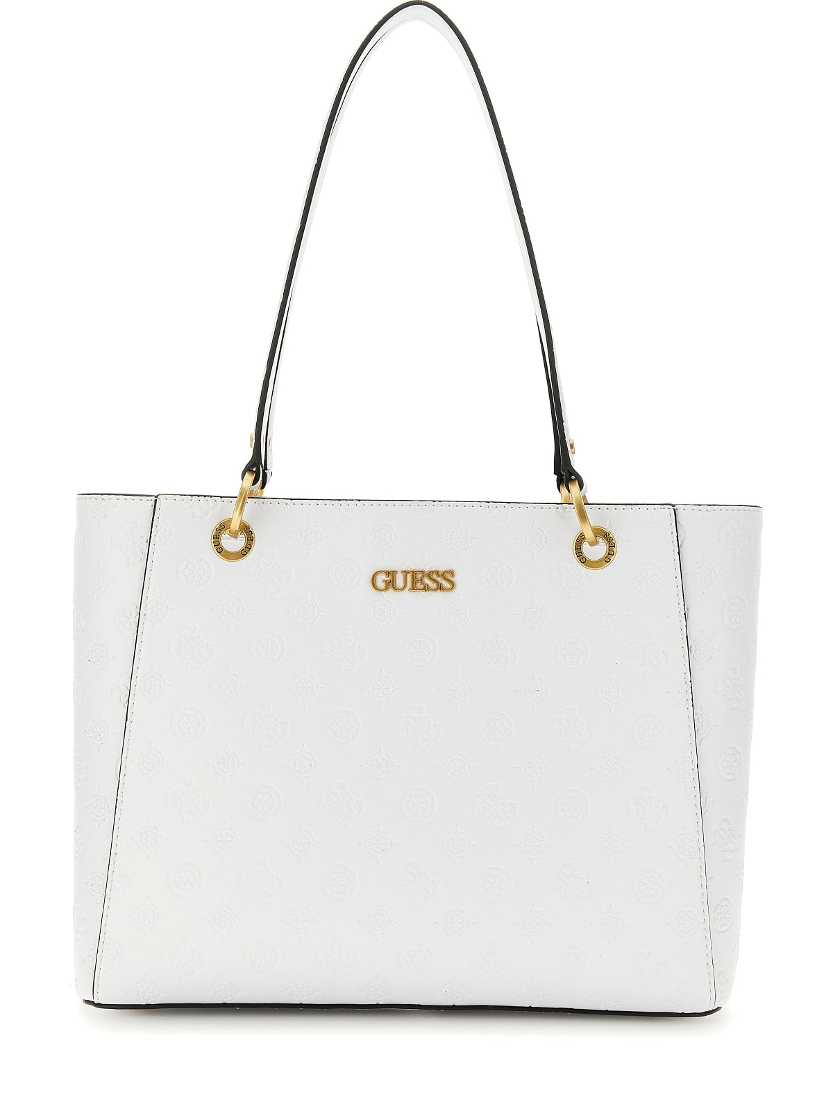 Sac Bandoulière Guess Geva White Logo PD895923