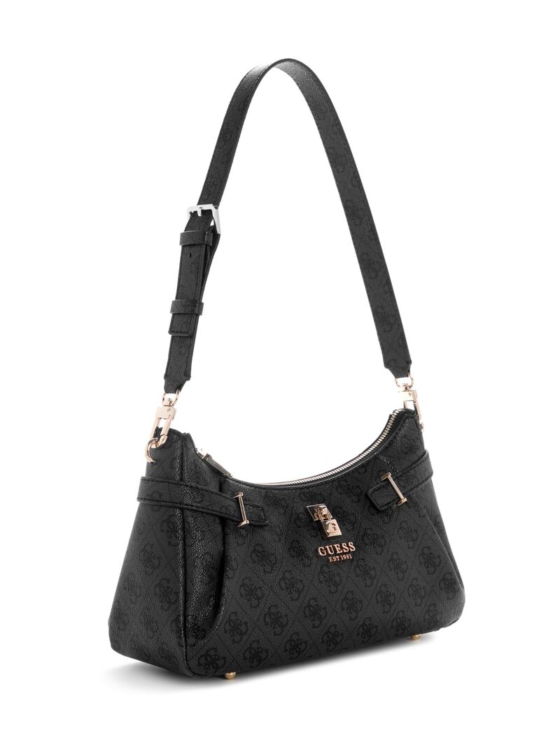 Guess Sac Bandoulière Handbag Coal Logo SG783318