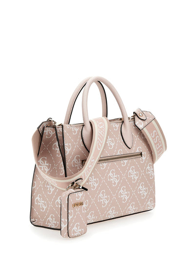 Sac Bandoulière Guess Rea High Rosewood Logo SG896306