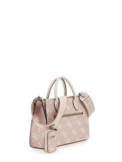 Sac Bandoulière Guess Rea High Rosewood Logo SG896306