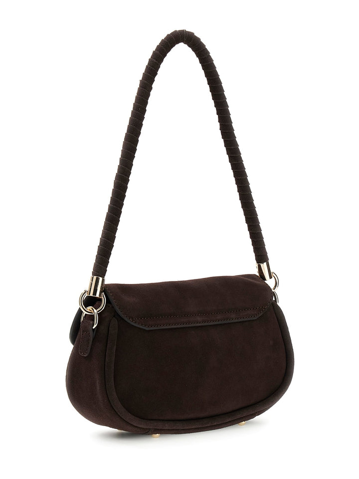Guess Taška Bandoulière Danya Hobo Rameno Espresso SG991819