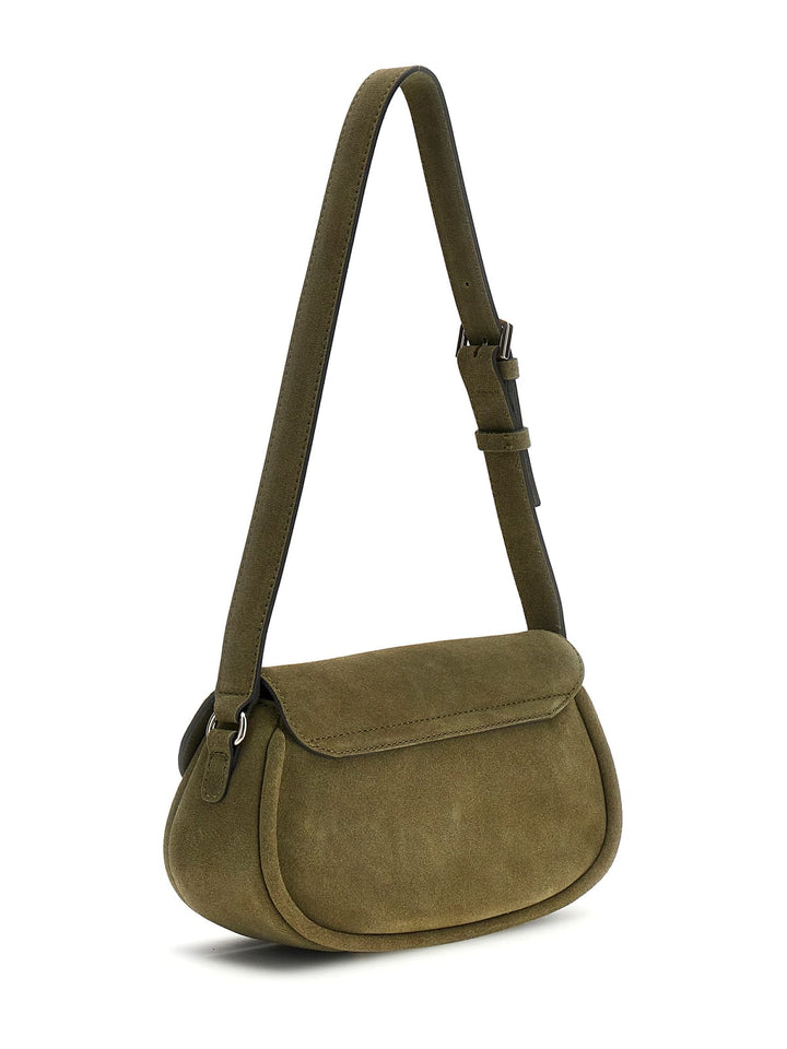 Guess Taška Bandoulière Danya Hobo Rameno Olive SG991819