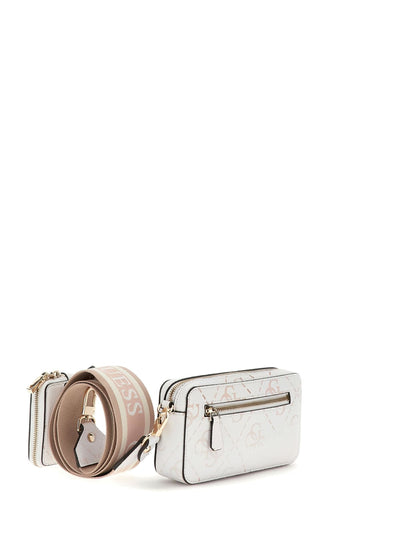 Sac Bandoulière Guess Rea High White Ombre Logo SO896374