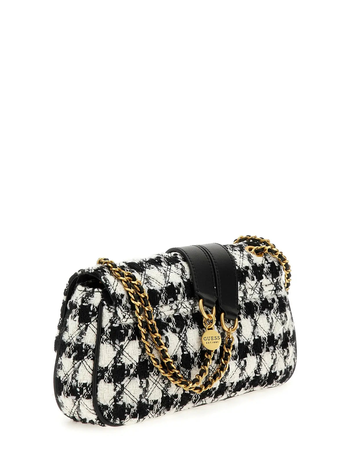 Sac Bandoulière Guess Spark Micro Mini Black Multi TW874821