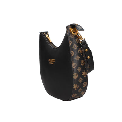Sac Bandoulière Guess Iseline Black/Mocha Logo VB899302