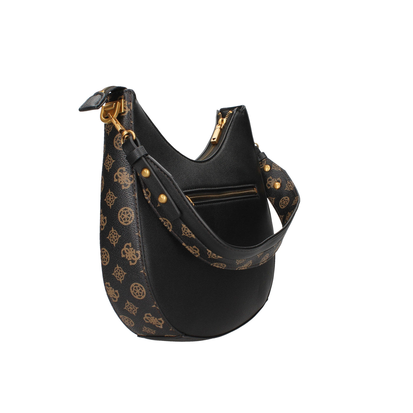 Sac Bandoulière Guess Iseline Black/Mocha Logo VB899302