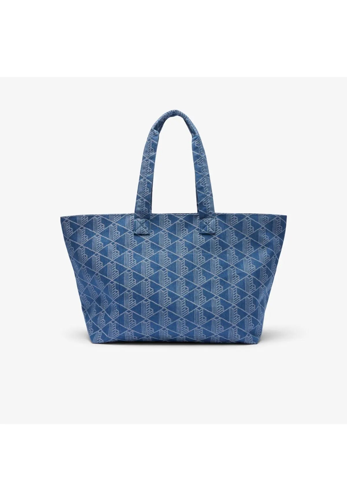 Lacoste Tote Bag XL Summer Pack NU4994PB Mono Jacquard Denim