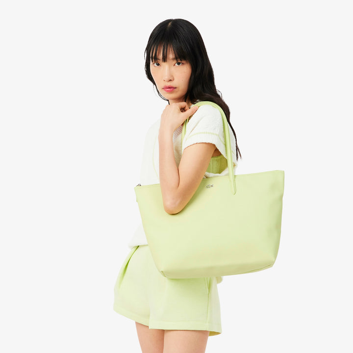 Lacoste Tas Cabas L.12.12 Concept NF1888PK Groen Sencha