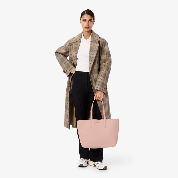 Sac Cabas Anna Lacoste NF2142AA Rose Tan Antler