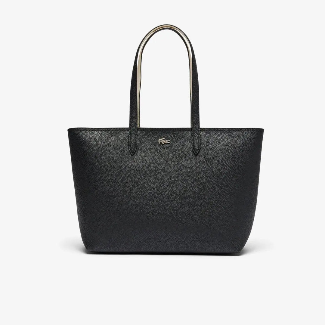 Lacoste Cabas / Shopping Noir-Farine-M66 Lucky Bag™