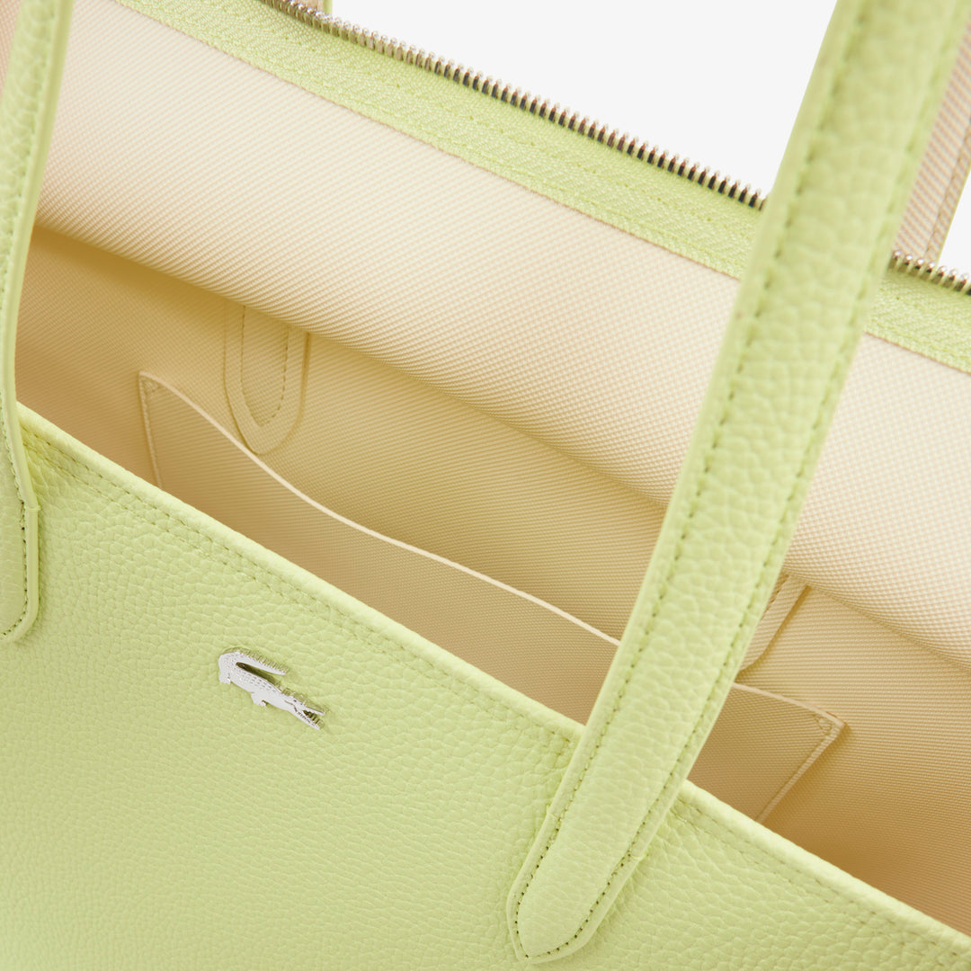 Lacoste Anna Zip Tote Bag Sencha Powder