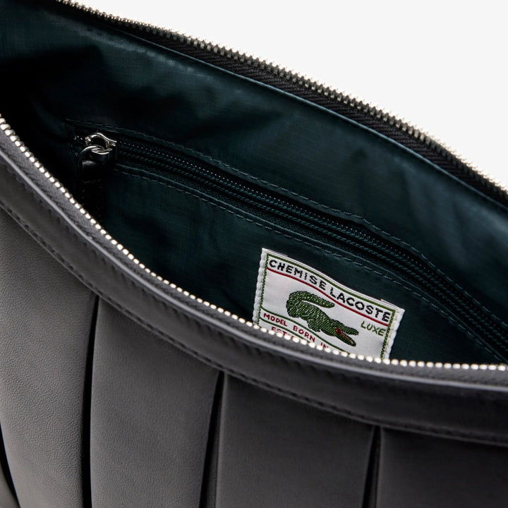 Veľká taška Lenglen Défilé z kože NU5015DP čierna