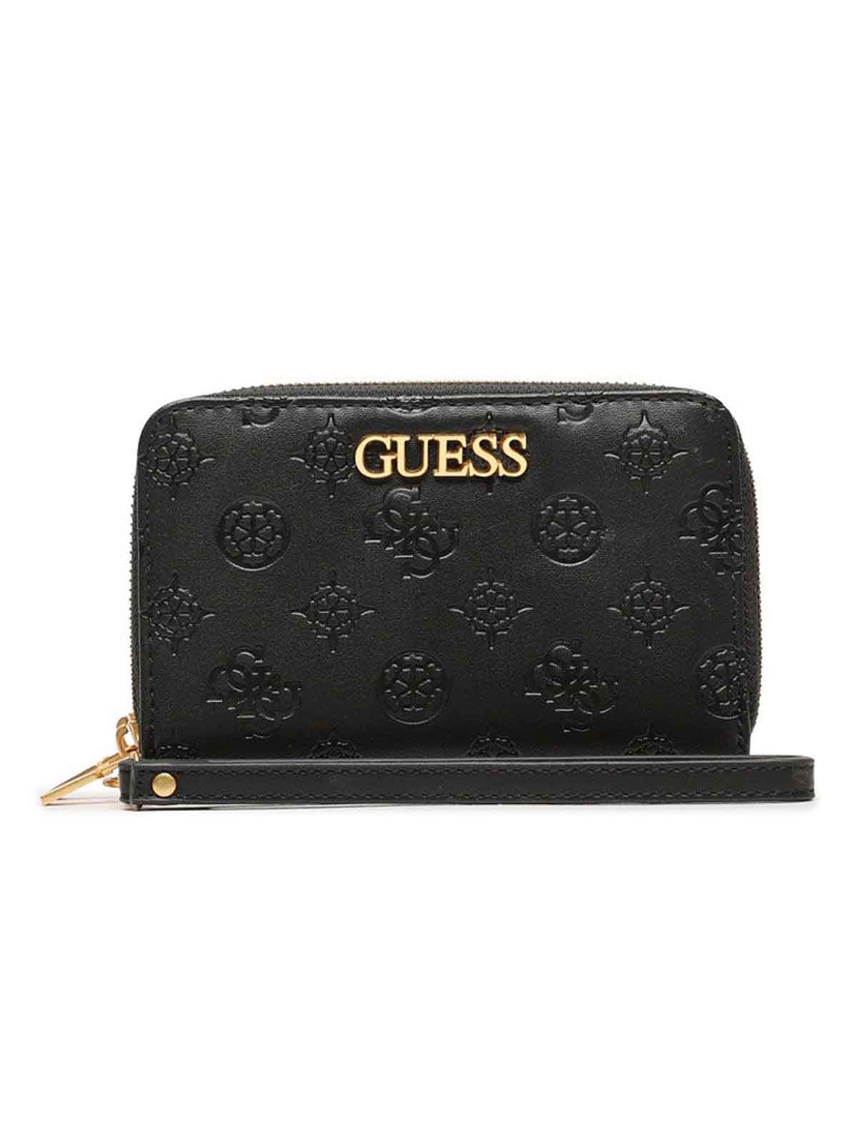 Compagnon / Portefeuille Guess Geva Black Logo PD895964