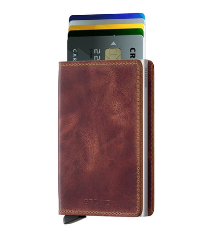 Porte Cartes Secrid Marron
