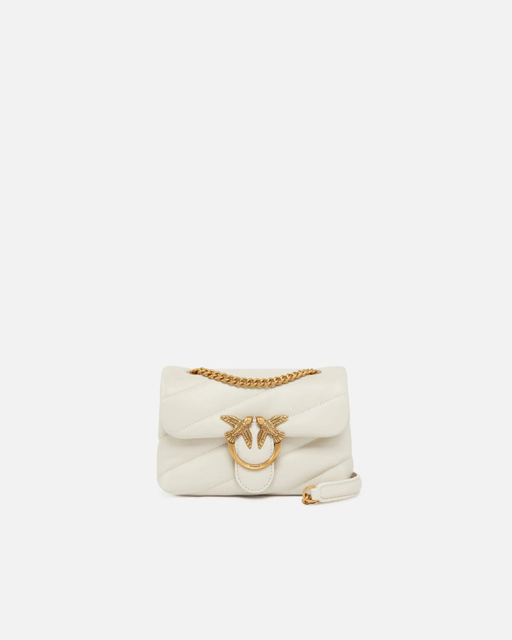 Sac Rabat Bianco Seta-Antique Gold (Z14Q) 