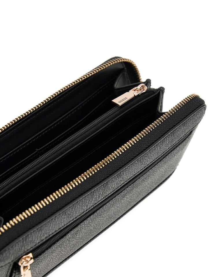 Guess Compagnon / Portefeuille Karnilla Logo Slg Lr Coal Logo OS9924146