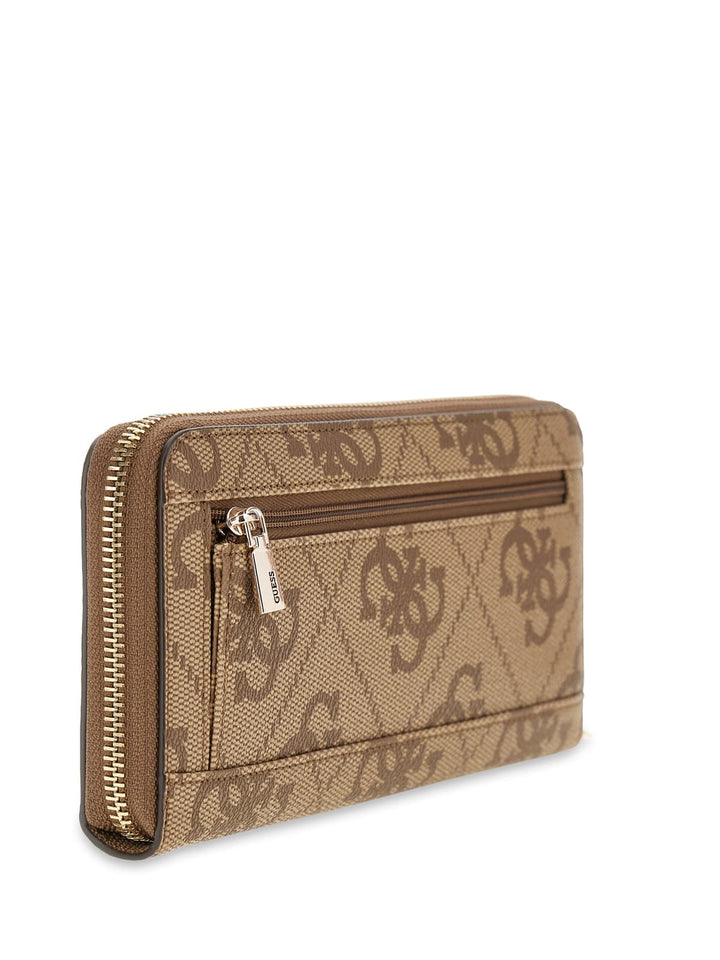 Guess Compagnon / portfel Karnilla Logo Slg Lr Latte Logo OS9924146