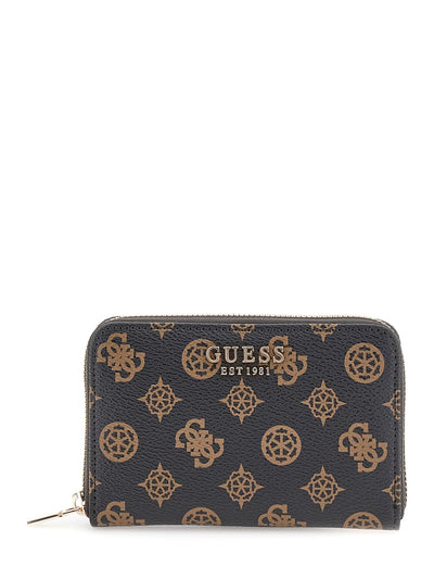 Compagnon / Portefeuille Guess Laurel Mocha Logo PG850040