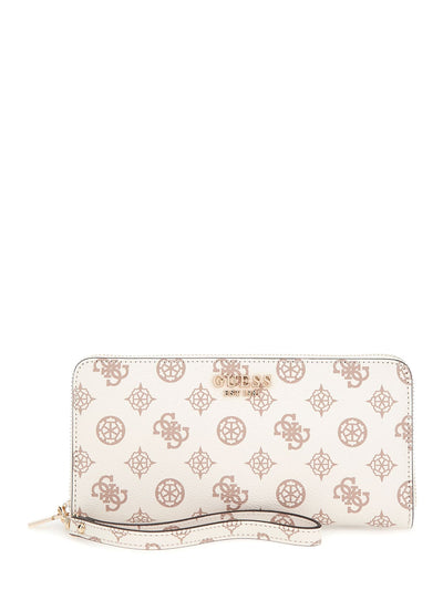 Compagnon / Portefeuille Guess Laurel Cream Logo PG850046