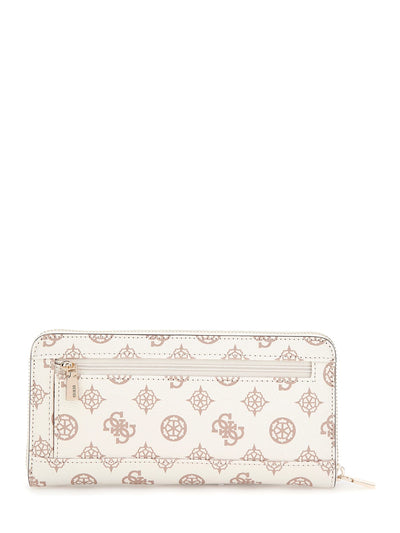 Compagnon / Portefeuille Guess Laurel Cream Logo PG850046
